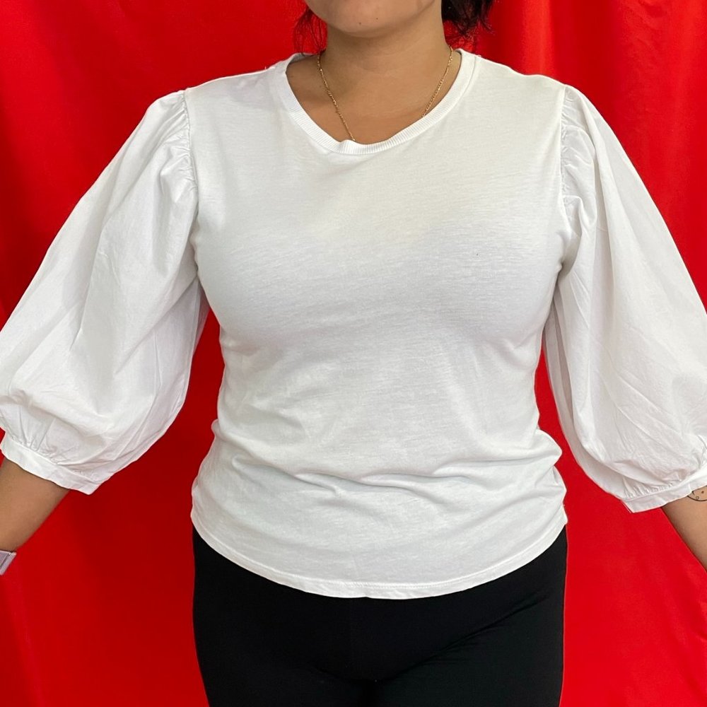 TopShop White Blouse